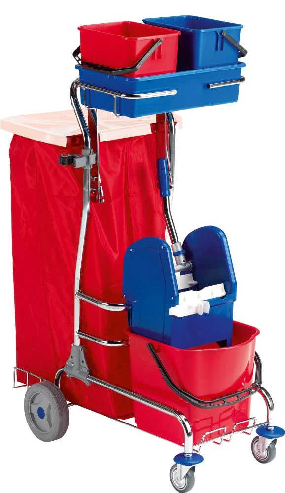 Chariot de nettoyage PRECITOOL, 750x460x1220mm