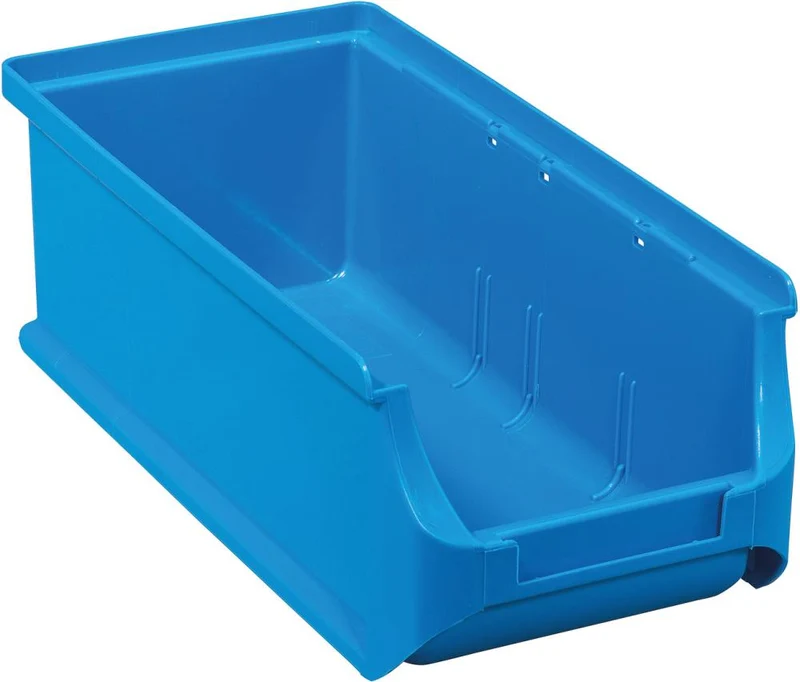Bac de rangement ouvert PRECITOOL, taille 2L L102xP215xH75 mm bleu allit