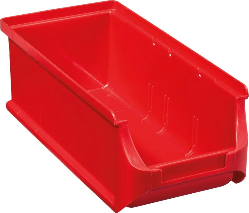 Boîte de rangement visible PRECITOOL, taille 2L L102xP215xH75 mm rouge allit