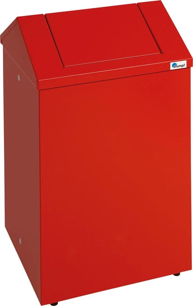 Boîte à laine de nettoyage STUMPF, env. 73 l 655x410x405 mm rouge feu émoussé