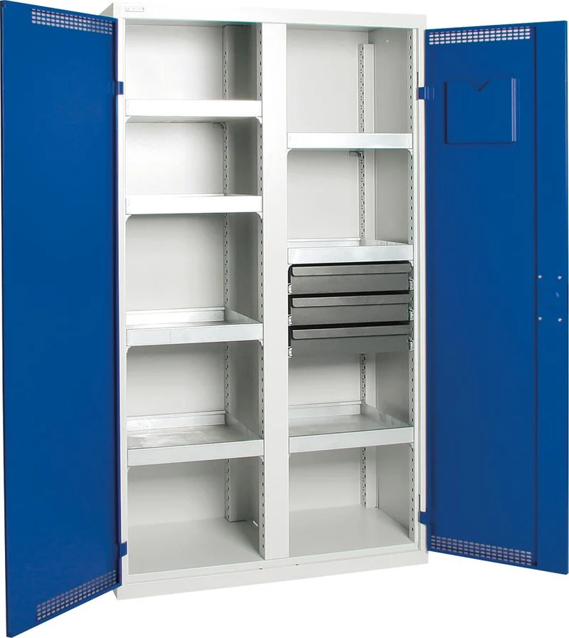 Armoire environnementale STUMPF, BASIC plus 1800x1000x500 bleu 7W