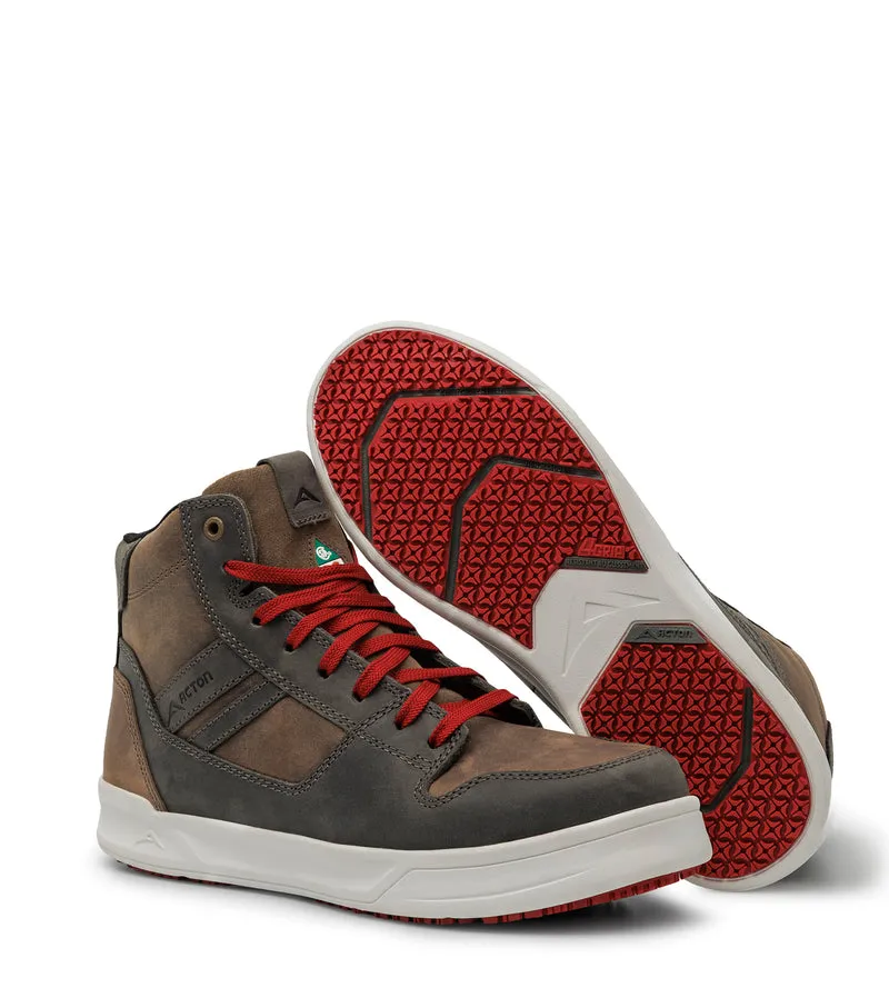 Freestyle Kick, Gris et Kaki | Souliers de travail urbain 6''