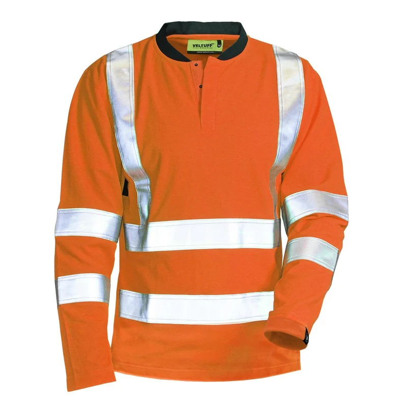 Reflex Long Sleeved Cotton Hi-Vis T-Shirt