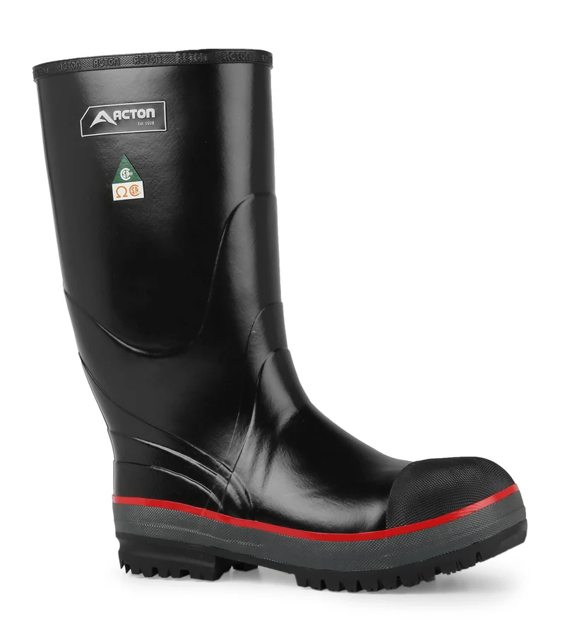 Protecto 2.0, Noir | Bottes de travail 15'' en caoutchouc naturel