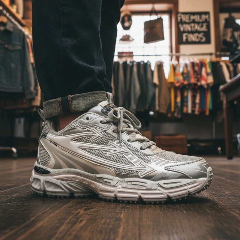 OFF-WHITE ''Be right back'' grey edition