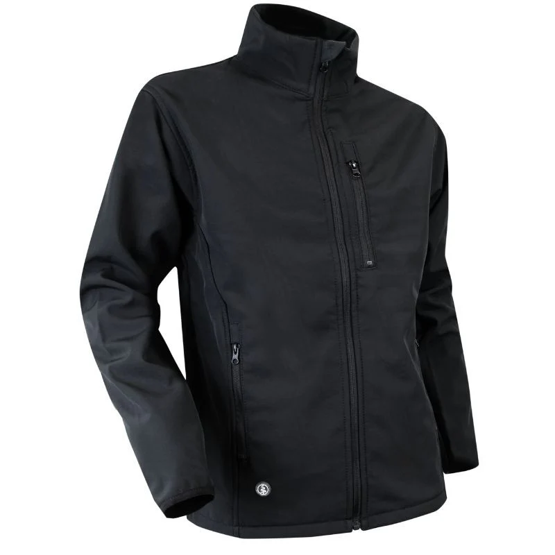 Blouson Softshell Homme Respirant Noir Quartz - LMA