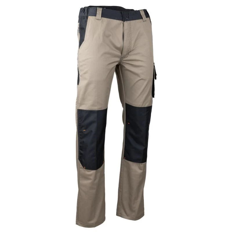 Pantalon de Travail Homme Bicolore Multipoches Zéro Métal Priam - LMA