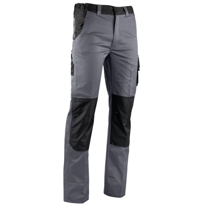 Pantalon de Travail Homme Stretch Multipoches Zéro Métal Gris Arion - LMA