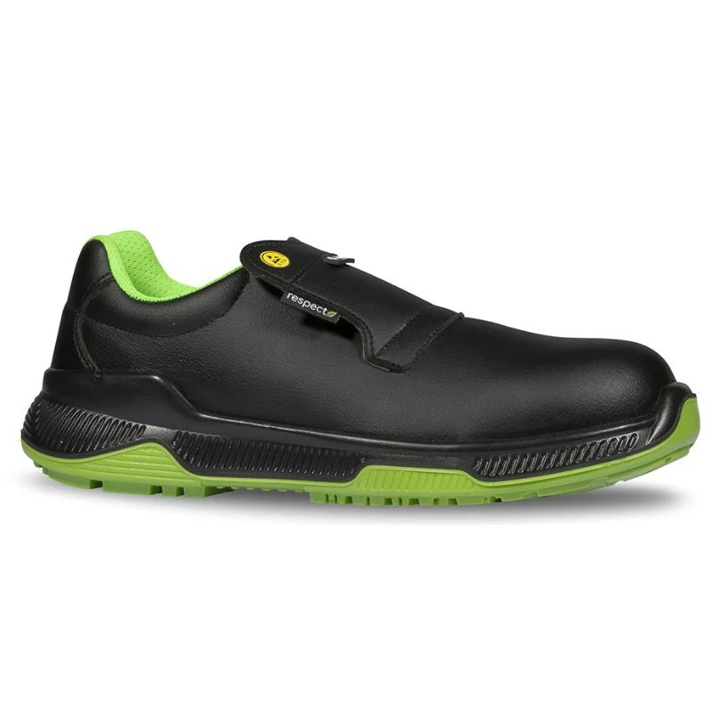 Chaussures de Sécurité Unisexe Sans Métal Jalgabbro o ESD S2 FO SR Noir - JALLATTE