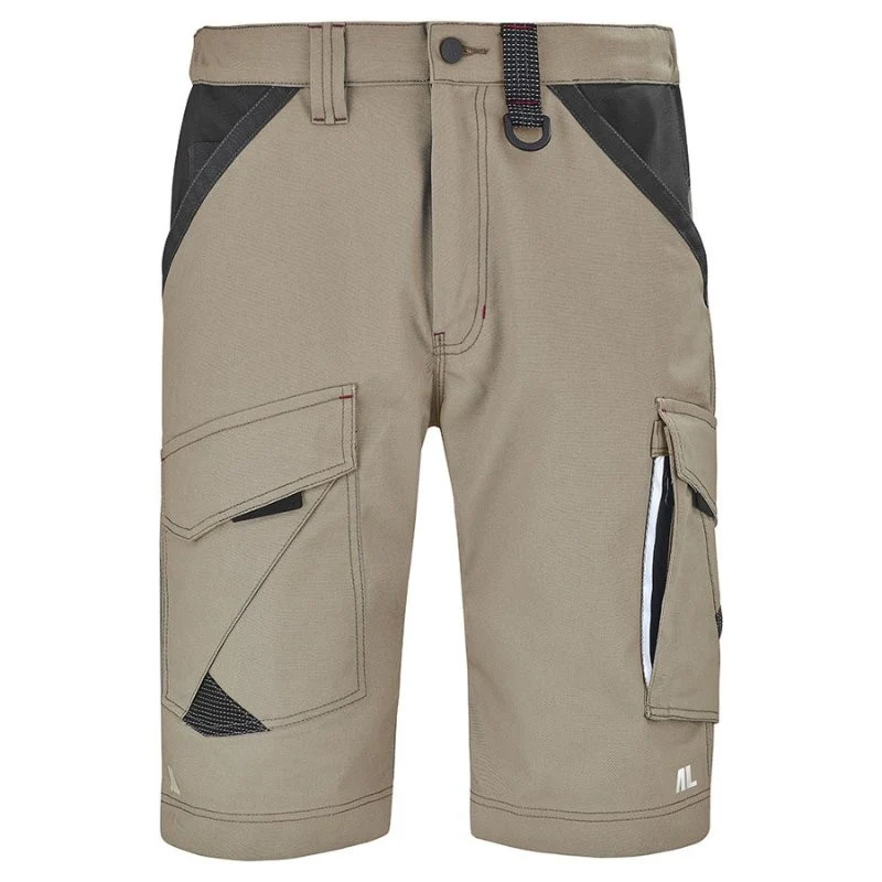 Bermuda pour Pro Crusher Beige/Gris Charcoal - ADOLPHE LAFONT