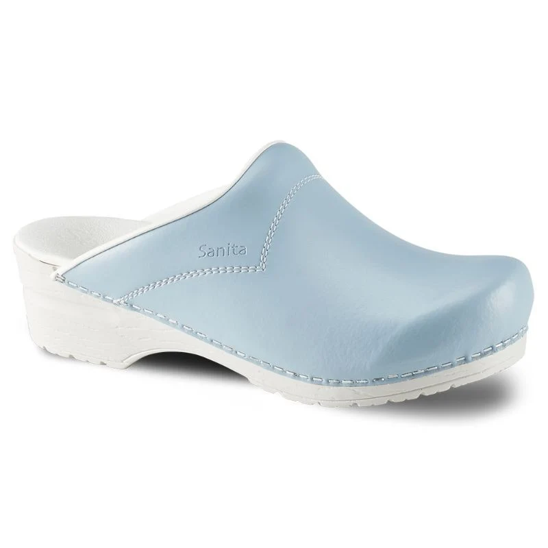 Sabot de Travail Femme Hydrofuge Bleu Pastel - SANITA