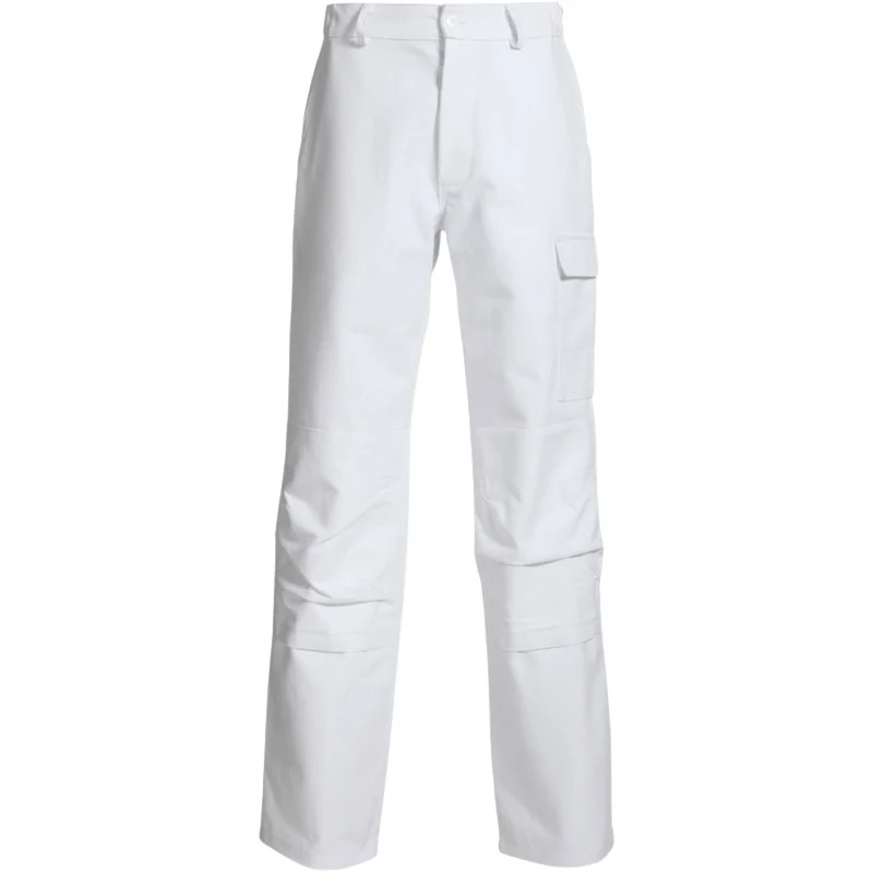 Pantalon New Pilote Homme Poches Genoux Blanc - MOLINEL