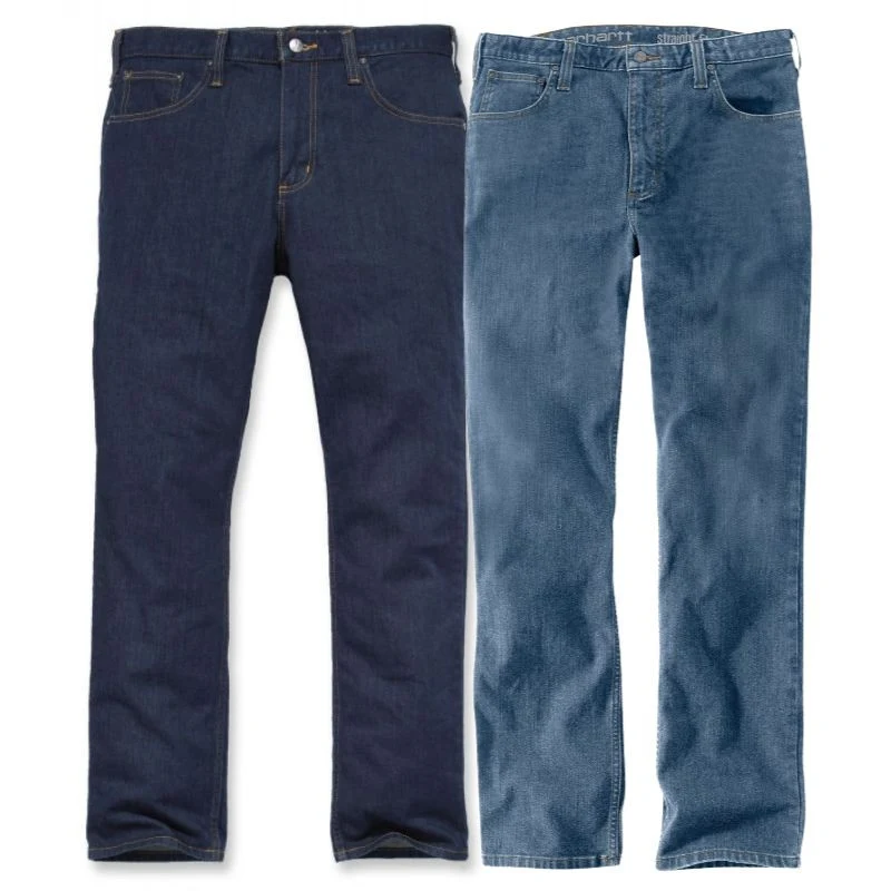 Jean de Travail Homme Denim Stretch Coupe Cintrée - CARHARTT