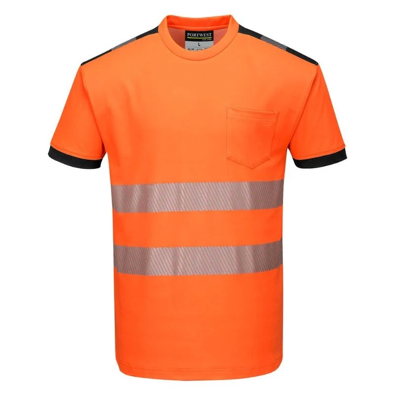 T-Shirt Haute Visibilité PW3 Orange - PORTWEST