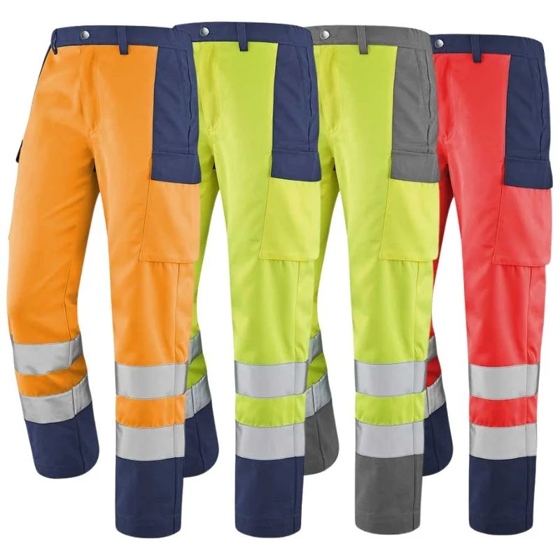 Pantalon de Travail Unisexe Haute Visibilité Fluo Base XP - CEPOVETT
