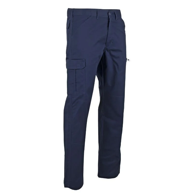 Pantalon de Travail Homme Multipoches Bleu Ampère - LMA