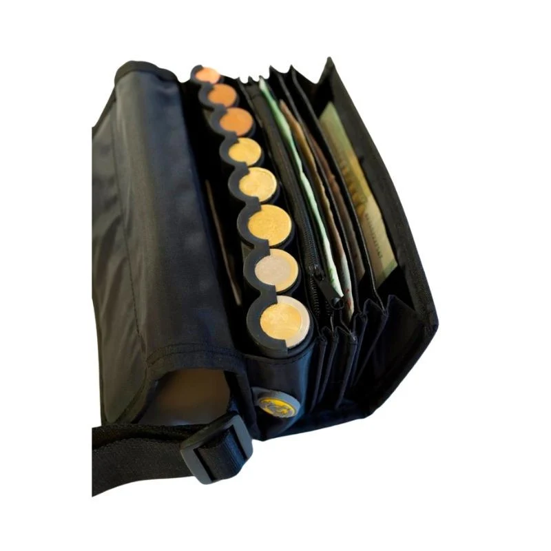 Porte-Monnaie Serveur Ergonomique Noir - EUROWALLET