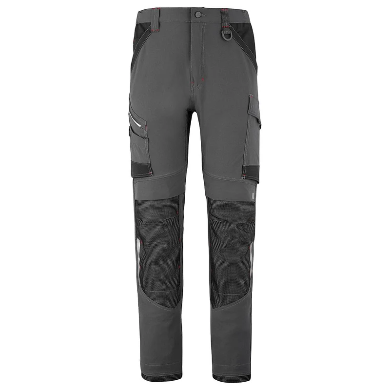 Pantalon de Travail Homme Stretch Ruler Charcoal/Noir - ADOLPHE LAFONT