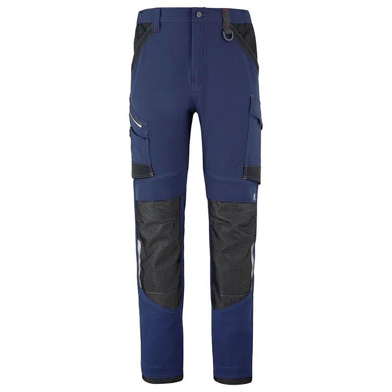 Pantalon de Travail Homme Stretch Ruler Marine / Noir - ADOLPHE LAFONT