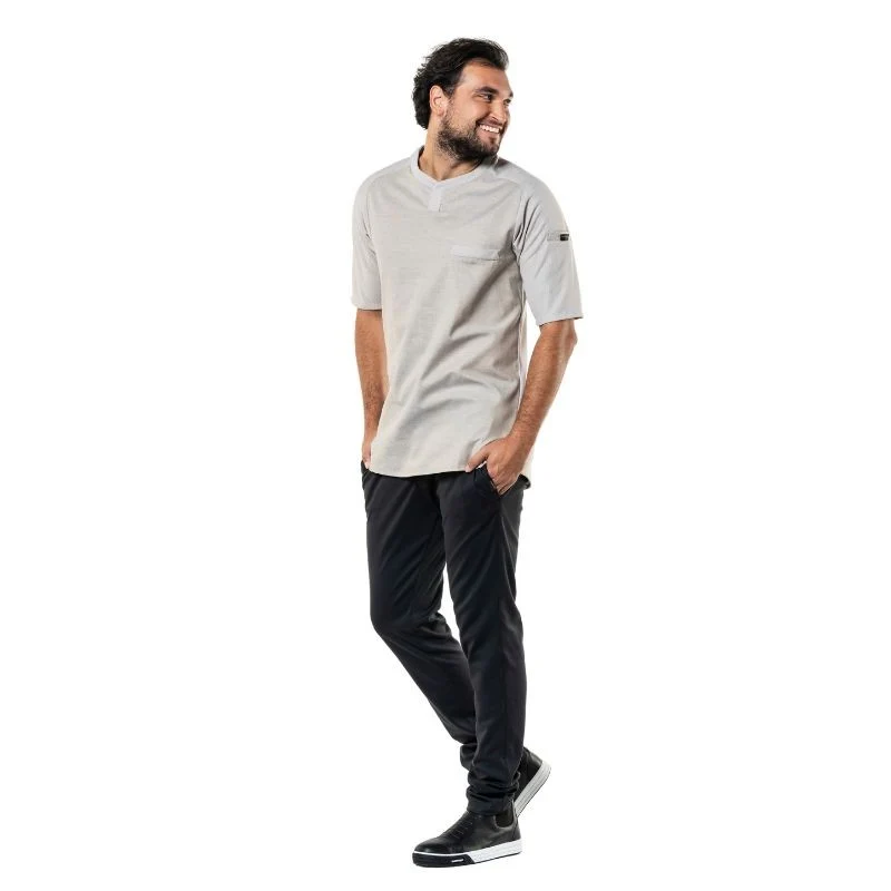 T-shirt Manches Courtes Beige et Sable - CHAUD DEVANT