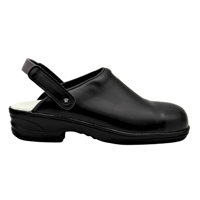 Sabots Bjornson Evo Noirs Confortables en Cuir - NORDWAYS