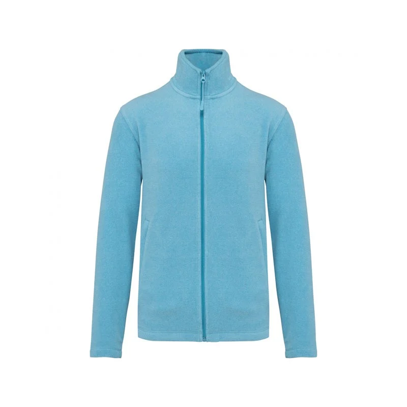 Veste Passe-Couloir Micropolaire Homme Bleu Ciel - KARIBAN