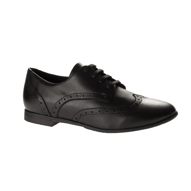 Derby de Service Microfibre SOLENE Noir - NORDWAYS