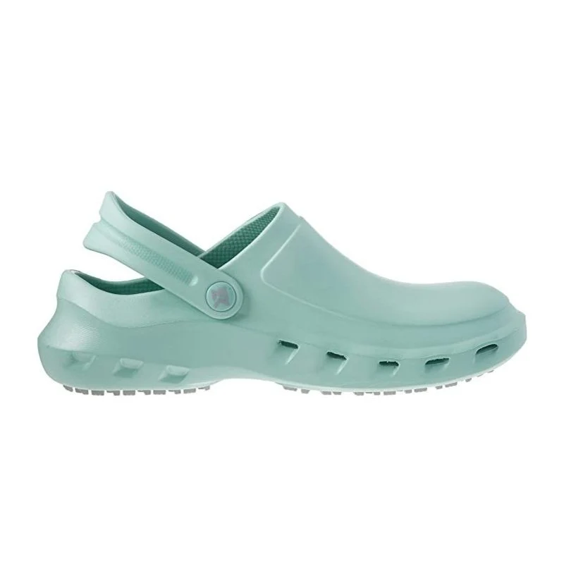 Sabots Hospitalier Antidérapants et Légers NFLY Mixtes Vert d'Eau - NORDWAYS