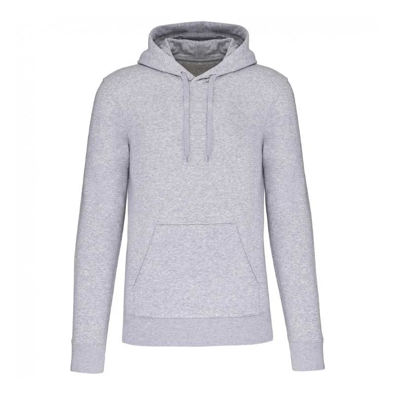 Sweat de Travail à Capuche Eco-Reponsable Gris Chiné - KARIBAN