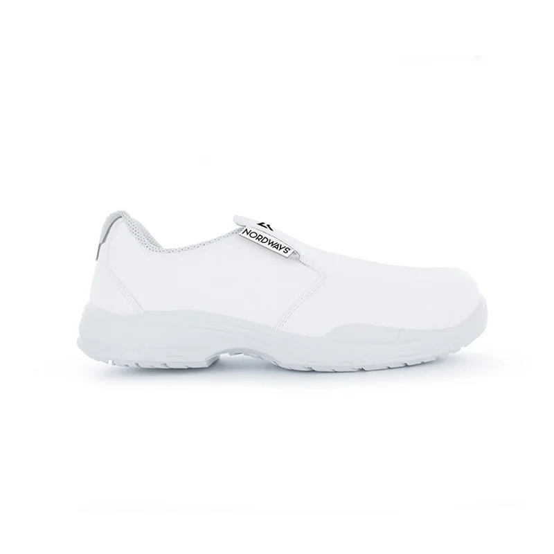 Mocassins de Cuisine S2 Brice Blanc Microfibre - NORDWAYS