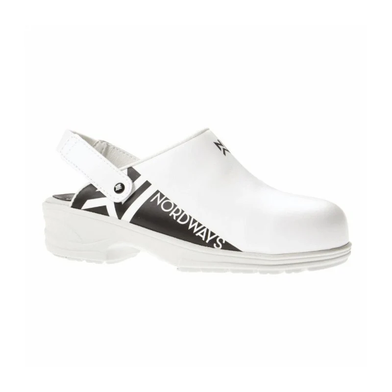 Sabot de Cuisine Unisexe BJORNSON Blanc - NORDWAYS