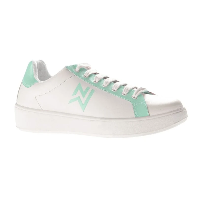 Baskets de Travail Amelia Femme Cuir Vert - NORDWAYS