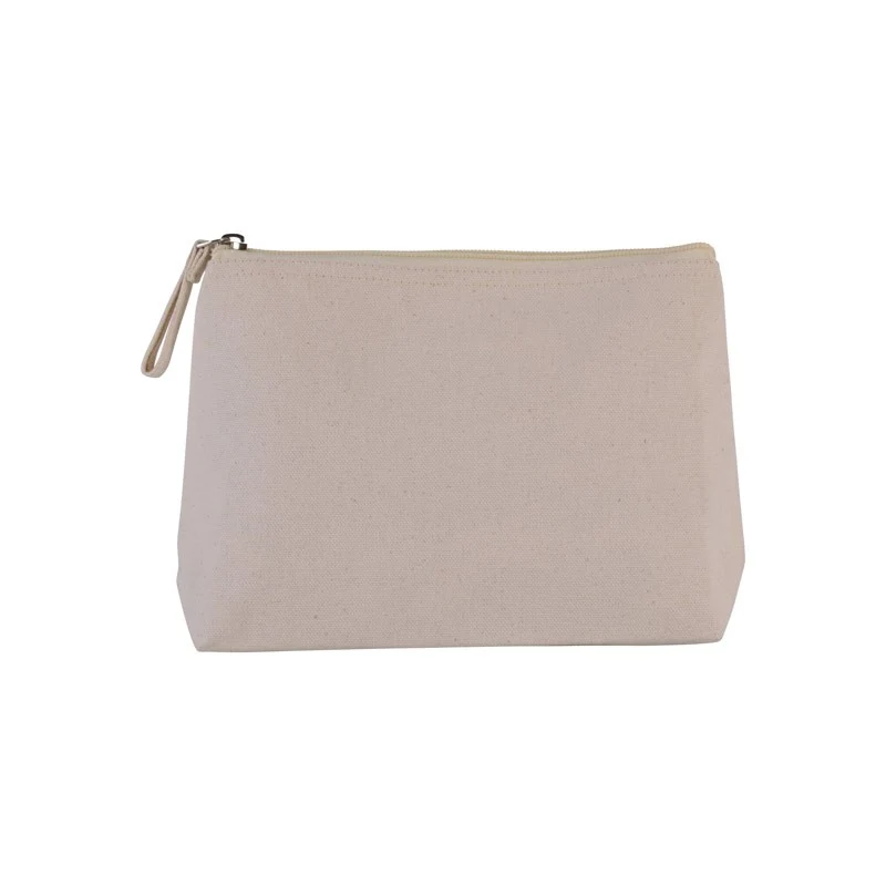 Trousse Beige en Coton - KIMOOD