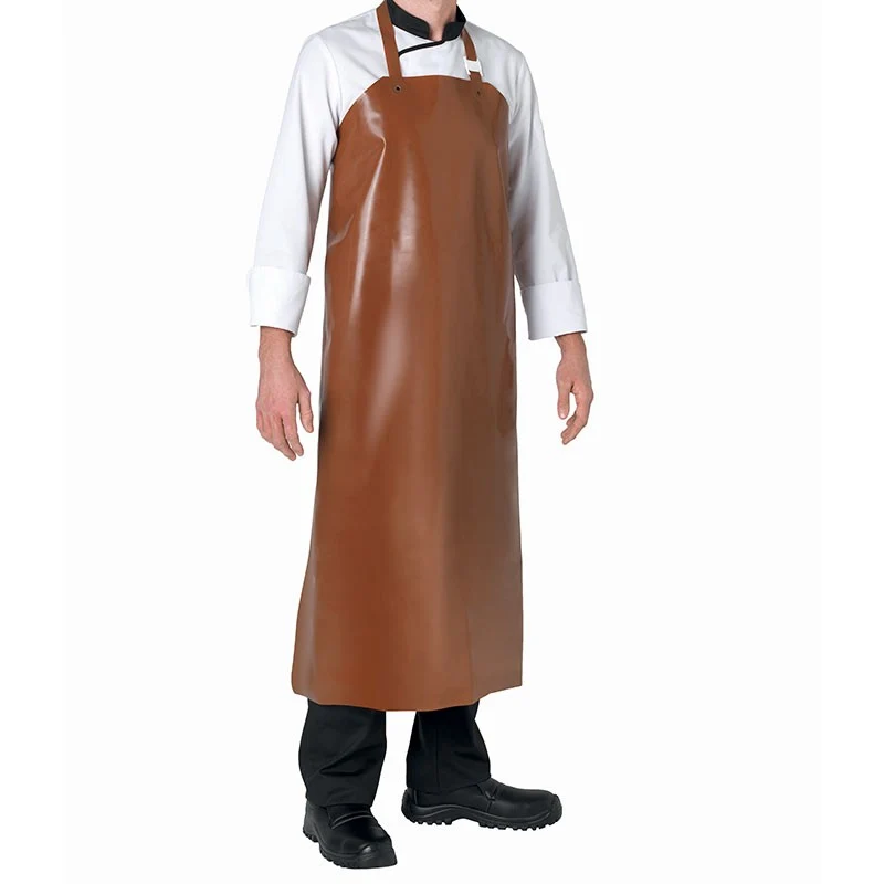 Tablier PVC Anti-Salissure Parme Chocolat - ROBUR