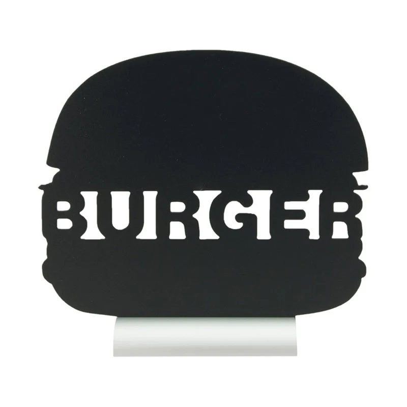 Ardoise de Table Forme Burger avec Socle - MATFER