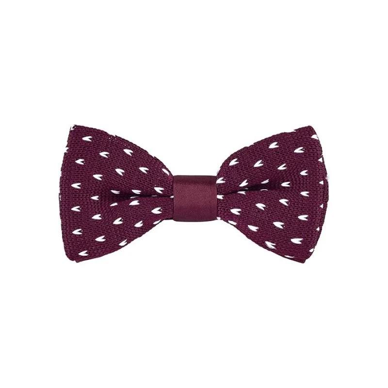 Nœud Papillon Piat Bordeaux Moucheté - LAFONT SERVICE