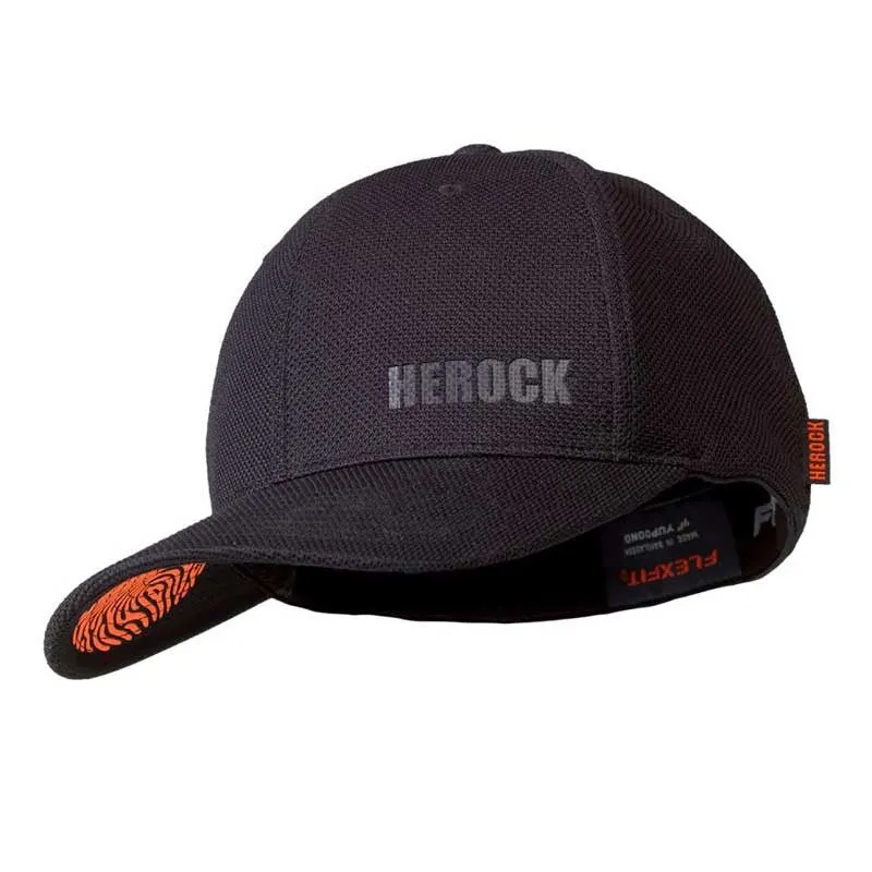 Casquette de Travail Lano Noir - HEROCK