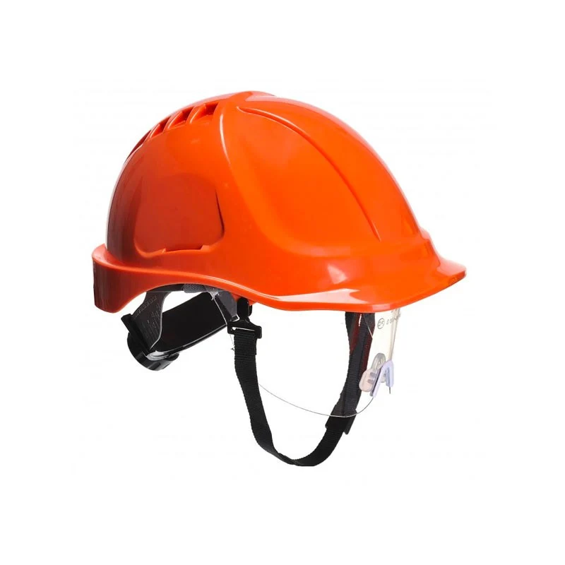 Casque de Protection à Visière Endurance Plus Visor Orange - PORTWEST