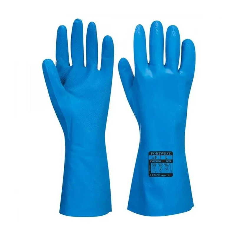Gant de Protection Nitrile Contact Alimentaire Bleu - PORTWEST