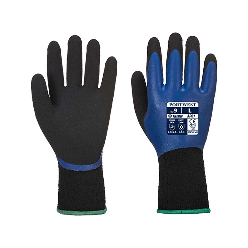 Gant Thermo Pro Glove Bleu et Noir - PORTWEST