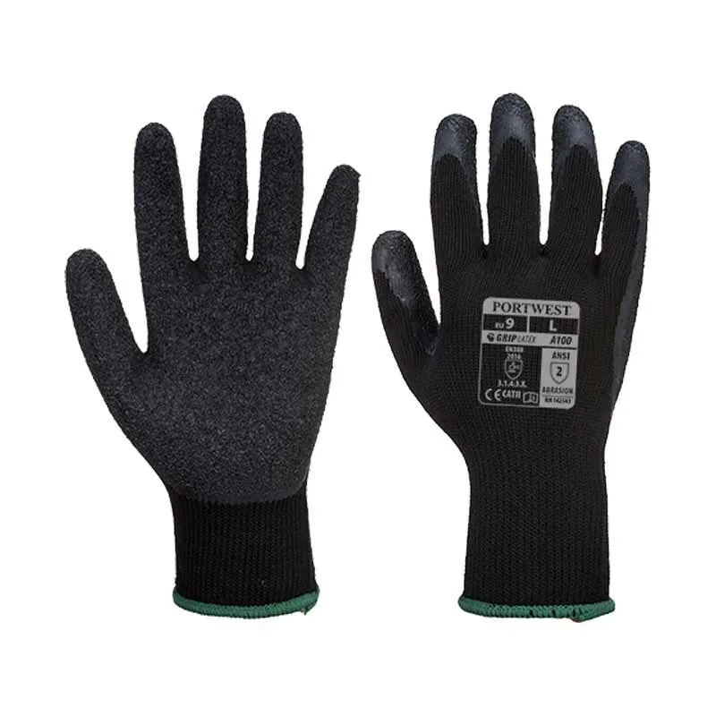 Gant Enduit Latex Noir - PORTWEST