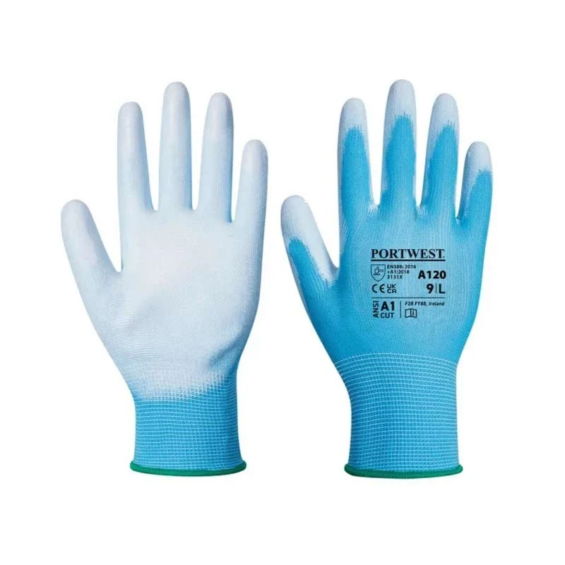 Gant de Protection Nylon Enduit Bleu - PORTWEST