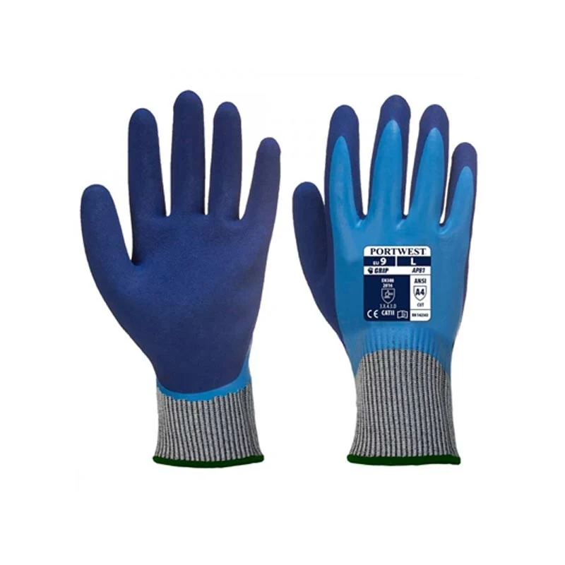 Gant Anti Coupure Liquid Pro HR Cut Bleu - PORTWEST