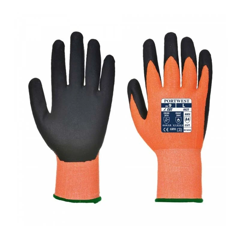 Gant de Protection Anti Coupure VIS-TEX Orange - PORTWEST