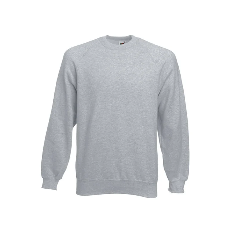 Sweat de Travail Gris Manches Raglan - TOPTEX