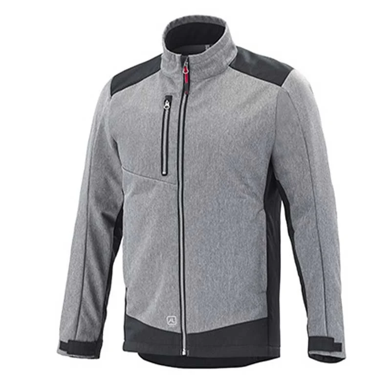 Softshell Renforcée Mixte Cordura Gris Chiné - ADOLPHE LAFONT