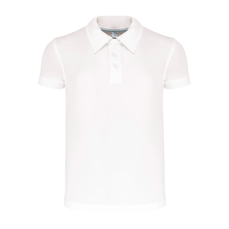 Polo pour Enfant Bleu Marine Manches Courtes Respirant - PROACT