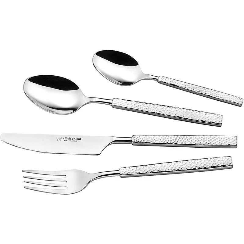 Ménagère Bergame 24 Pièces Inox 18/0 - PRADEL