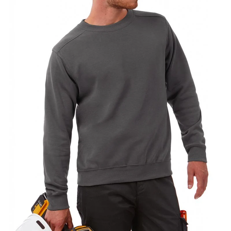 Sweat-Shirt de Travail Gris Tissu Résistant Hero Pro - B&C