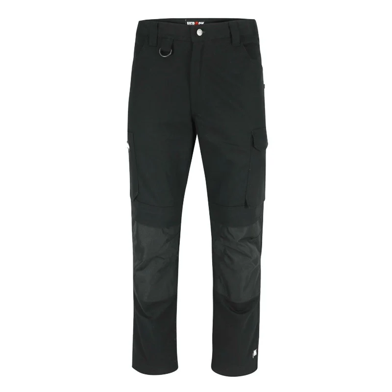 Pantalon de Travail Homme Dero Multipoches Stretch Charbon et Noir - HEROCK